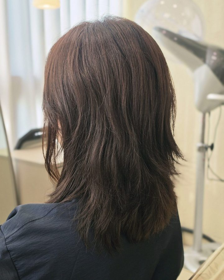 레이어드 중단발 시술 결과